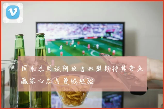国米总监谈阿坎吉加盟期待其带来赢家心态与曼城经验